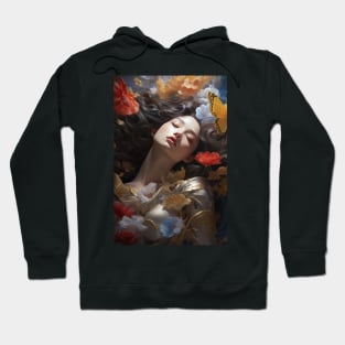 Floral girl Hoodie